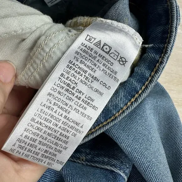 BDG Urban Outfitters High Rise Crop Kick Flare Casual Denim Edgy Grunge Jeans 27 - Picture 10 of 16